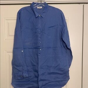 J. Jill Blue Tunic Top